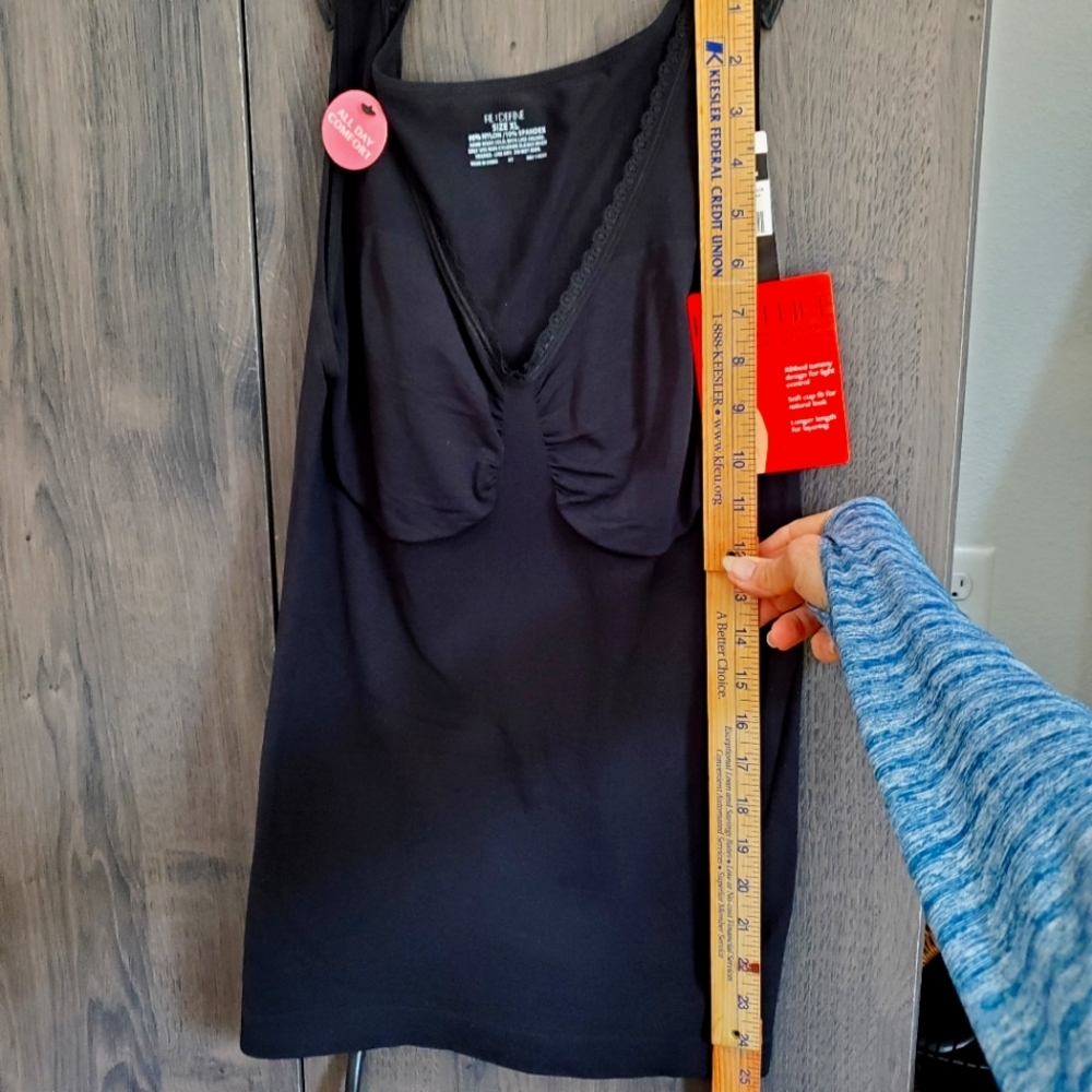 Re-Define Shapewear Cami Size XL New with Tags BLACK NWT Bra - Picture 6 of 10